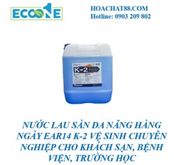 NƯỚC LAU SÀN ĐA NĂNG HÀNG NGÀY EAR14 K-2 VỆ SINH CHUYÊN NGHIỆP CHO KHÁCH SẠN, BỆNH VIỆN, TRƯỜNG HỌC